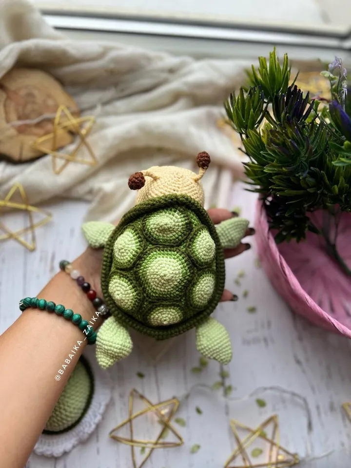 PDF Crochet Bee - Turtle Pattern, Amigurumi Turtle Pattern, Crochet Insect, Crochet Bee Doll, Crochet Pattern, Amigurumi Cute Turtle