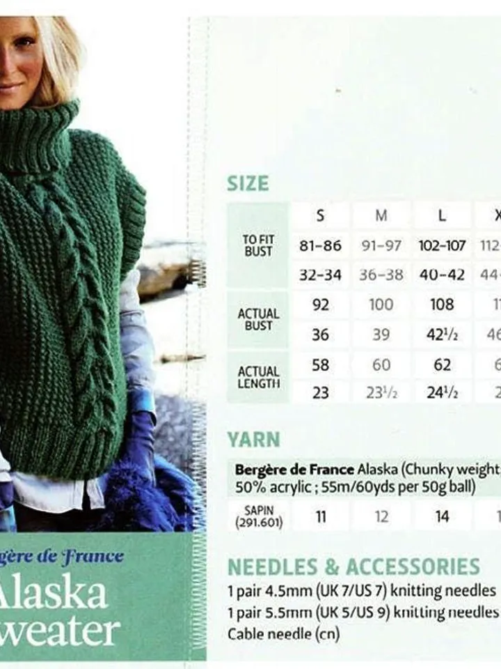 Waistcoat pattern women chunky bulky vest top knitting sleeveless sweater pattern pdf instant download