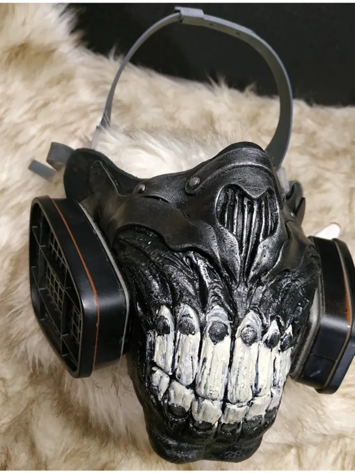 Mad Max - Joe mask - inspired - cosplay mask - cover for a respirator face mask
