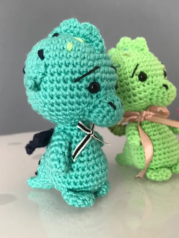 Dragon angel crochet pattern