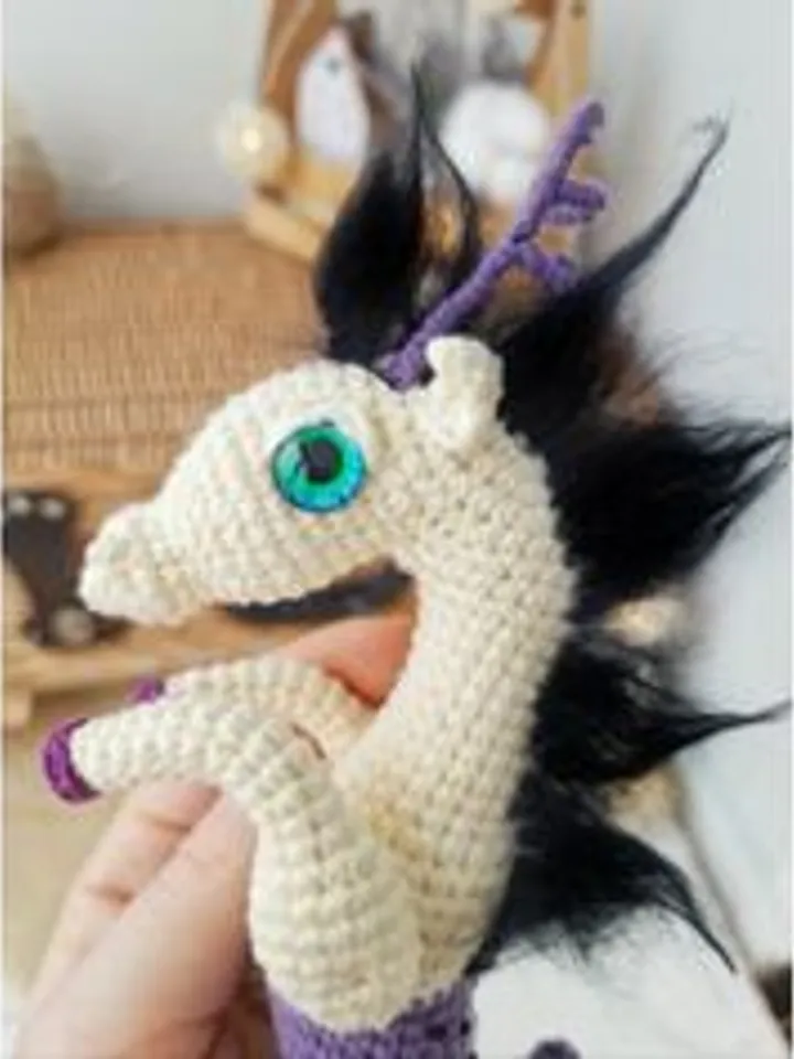 Hippocampus toy. Seahorse interior toy. Fantastic seahorse. Original gift.Magical creatures of the world of Harry Potter