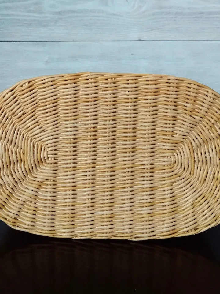 Basket with Lid Bread Basket Bread Storage Box with Linen Bag Wicker Basket Wicker Box Kitchen Organization Box with Lid