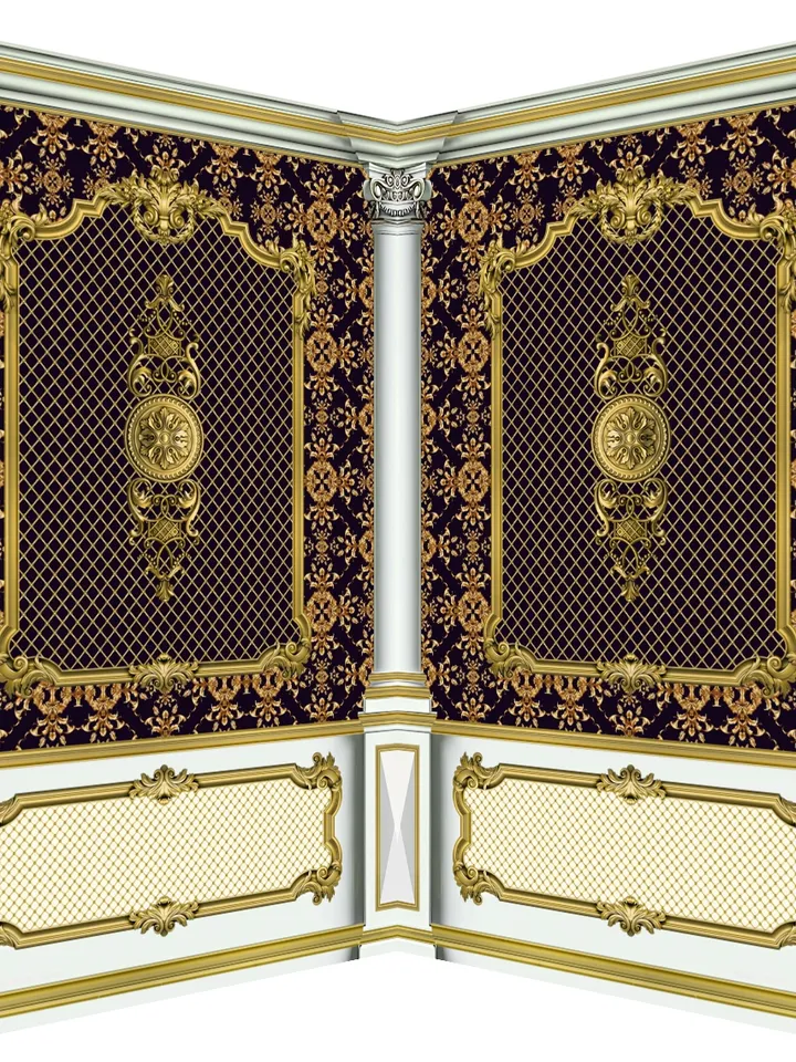 Wallpapers- Set 17-v11 | Printables for Dollhouses and Unique Miniature Projects | Digital Downloads | in Scale 1/12th