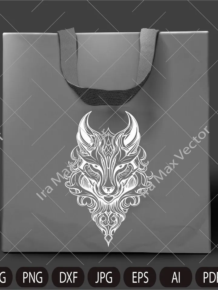 FOX Face svg /Fox heraldic svg/Fox coat of arms/Fox shield/ Fox Head svg / Fox svg /Fox Mascot svg / Fox Printable / INSTANT DOWNLOAD