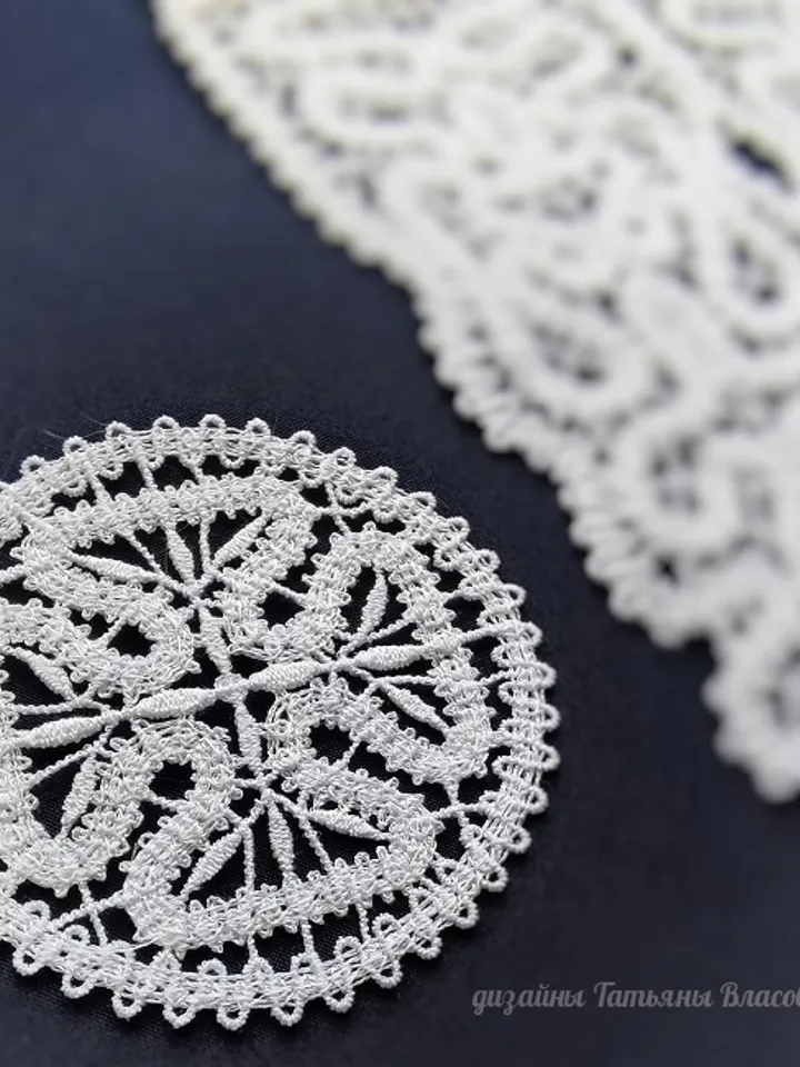 "Tenderness" is a design for machine embroidery.