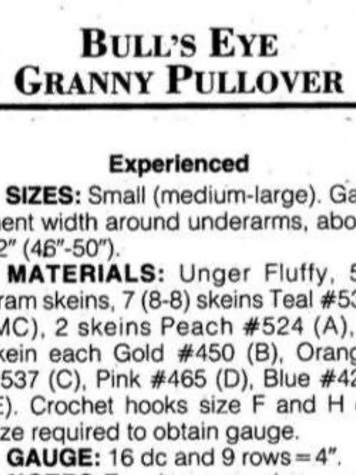 Sweater granny crochet, pullover crochet pattern, granny squares sweater pdf