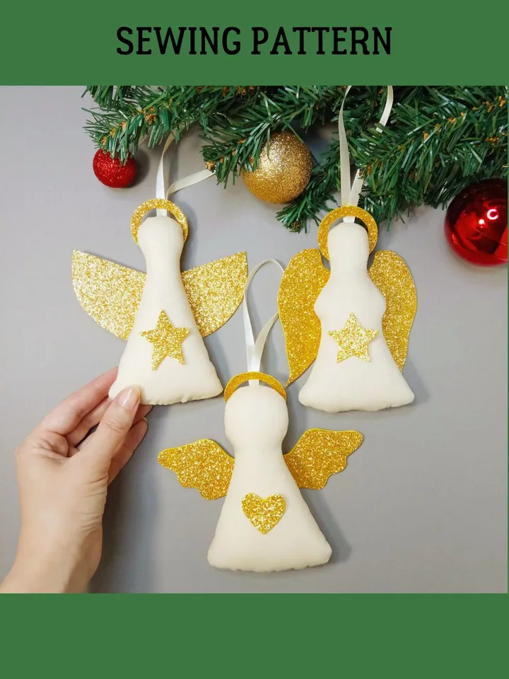 Angel Ornament Pattern PDF (2 sizes)