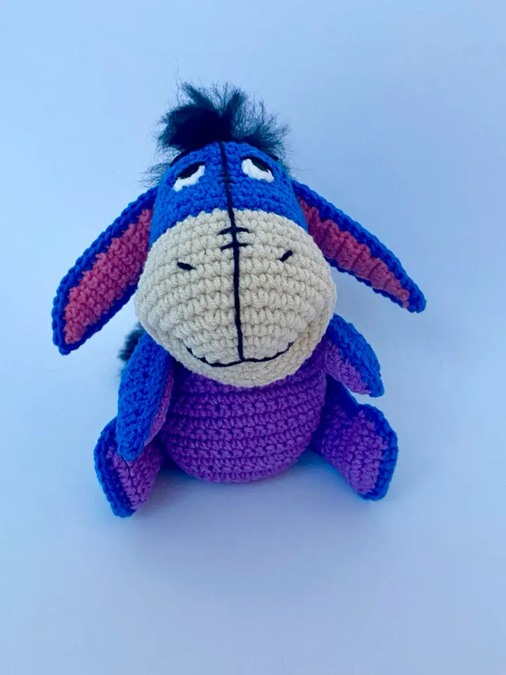 Eeyore amigurumi crochet pattern