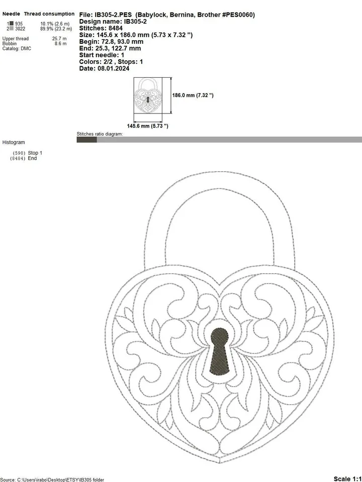 Brooches and Decoration, Home and clothing decor embroidery designs