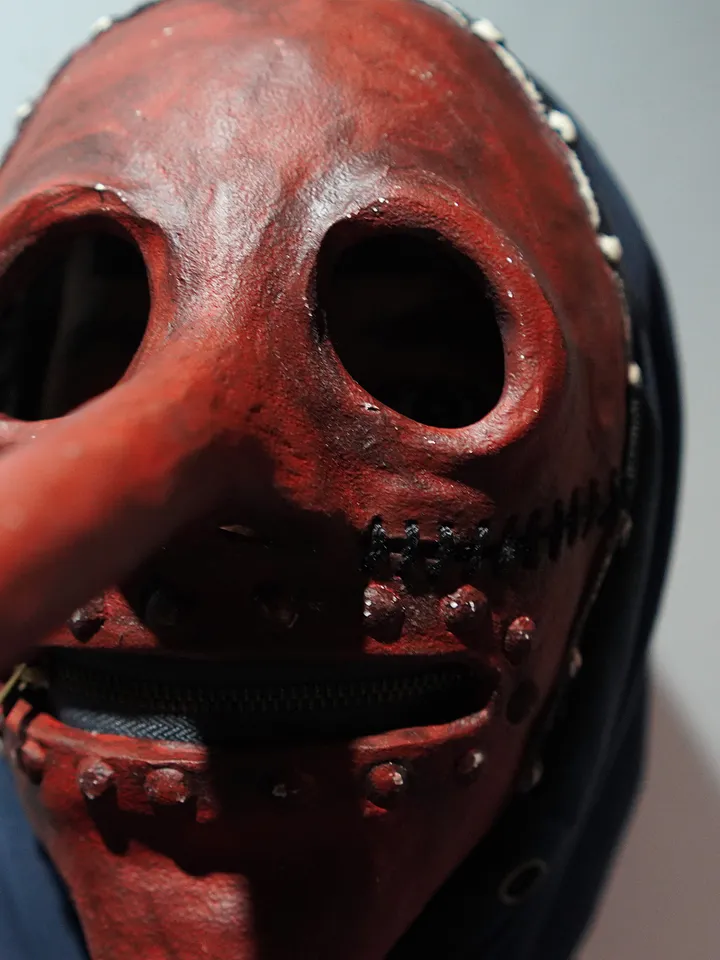 Chris Fehn Mask Slipknot Red Collectible (Chris Fehn mask) Slipknot