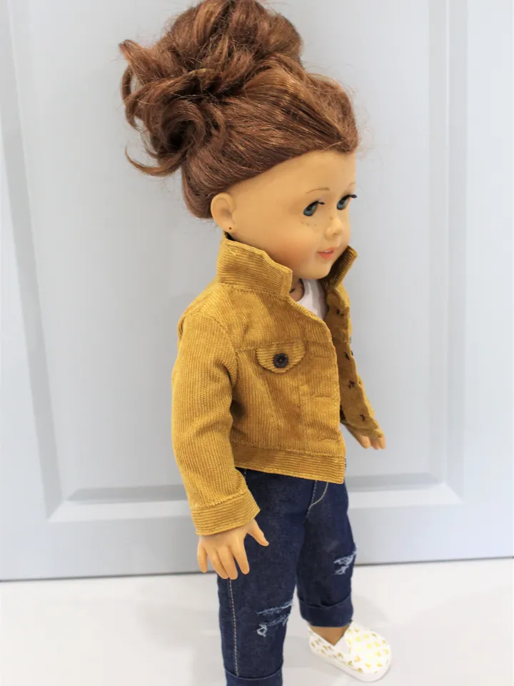 Handmade American Girl Doll Outfit – set of 5 – American Girl Doll Clothes – doll shoes and accessories