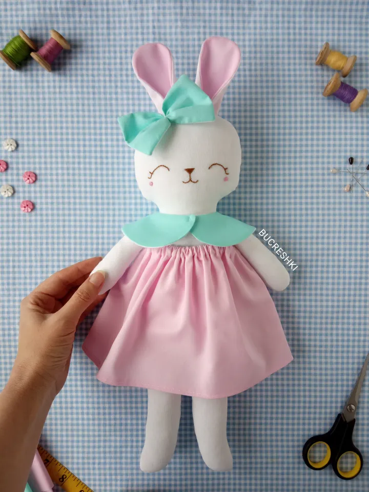Bunny Doll Sewing Pattern - Beginner Friendly