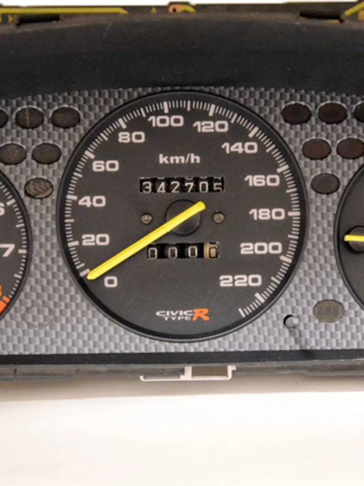 Gauge Faces Overlay kit Type-R style for Honda Civic Ek 96-00 OEM