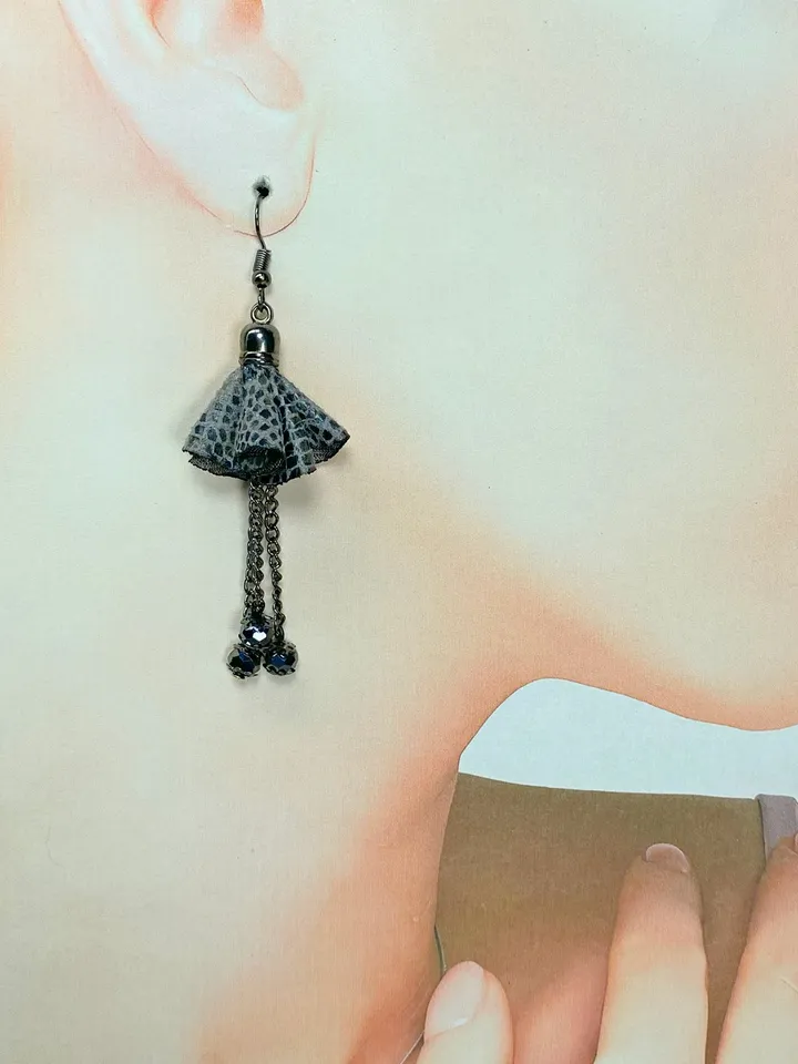 Handmade earrings. Individual design.