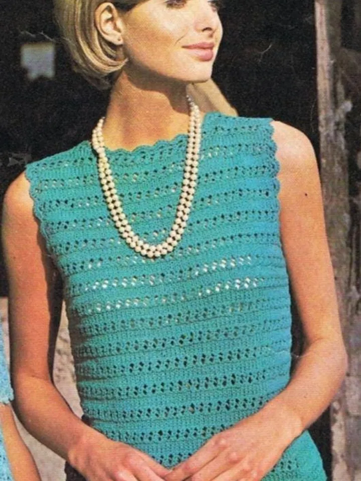 Top crochet pattern, top knitting pattern, set women ladies top pdf instant download lace top pattern