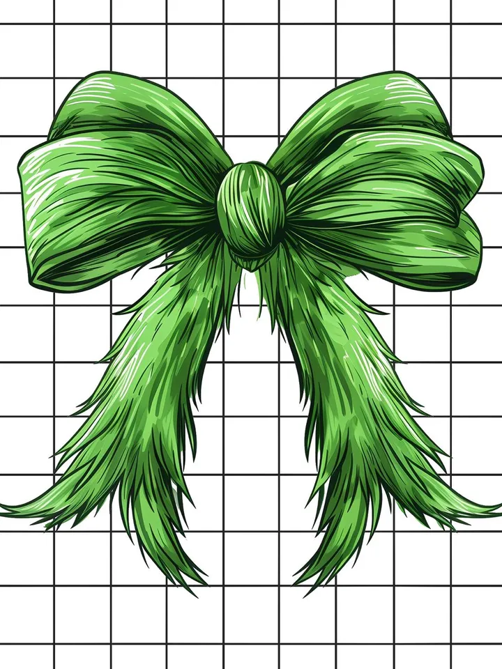 Christmas green Coquette Bow PNG, Green Fur png, Christmas Season Png, Green guy PNG, Christmas png, Retro Christmas Shirt design, PNG files