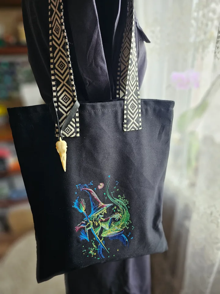 "Witchy Witch" shopper bag