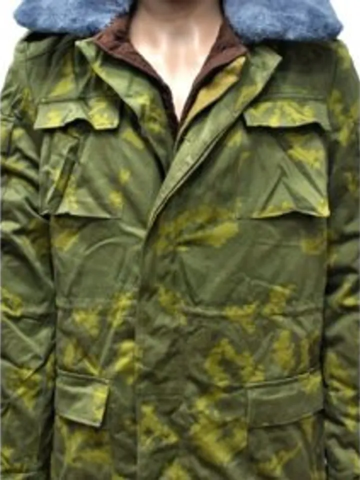Border Guard Russian Army Winter Jacket Military Surplus Border