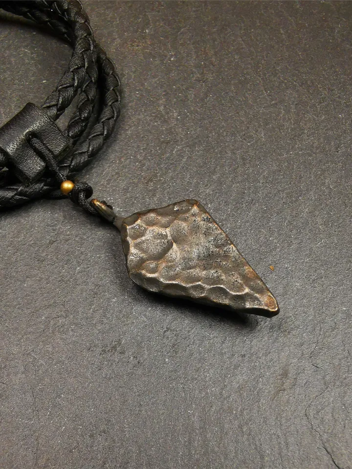 Gandhanra Handmade Amulet,Demon Pendant,Evil Spirit or Devil, Made of Copper,1.77"