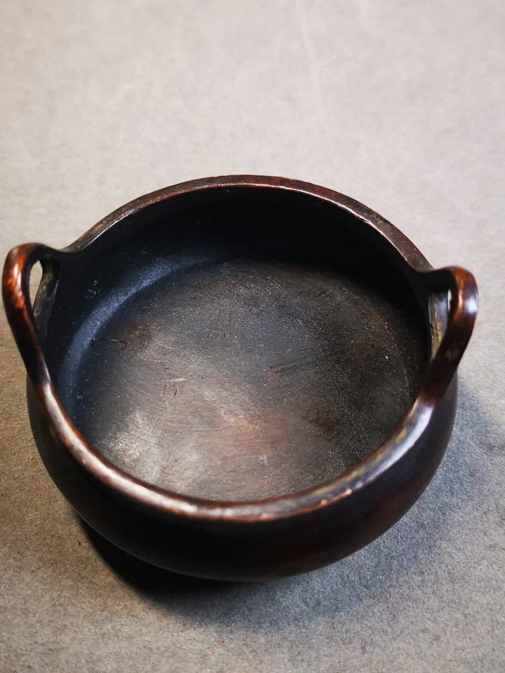 Gandhanra Vintage Chinese Censer,Amphora Incense Burner,for Incense and Offering