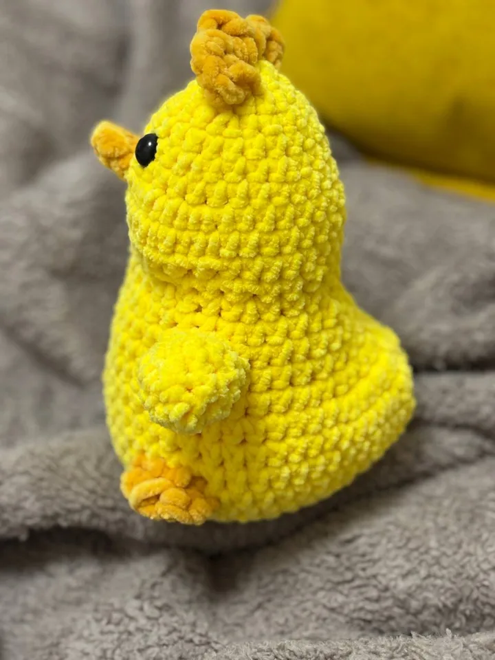 Handmade Crochet Chick Amigurumi