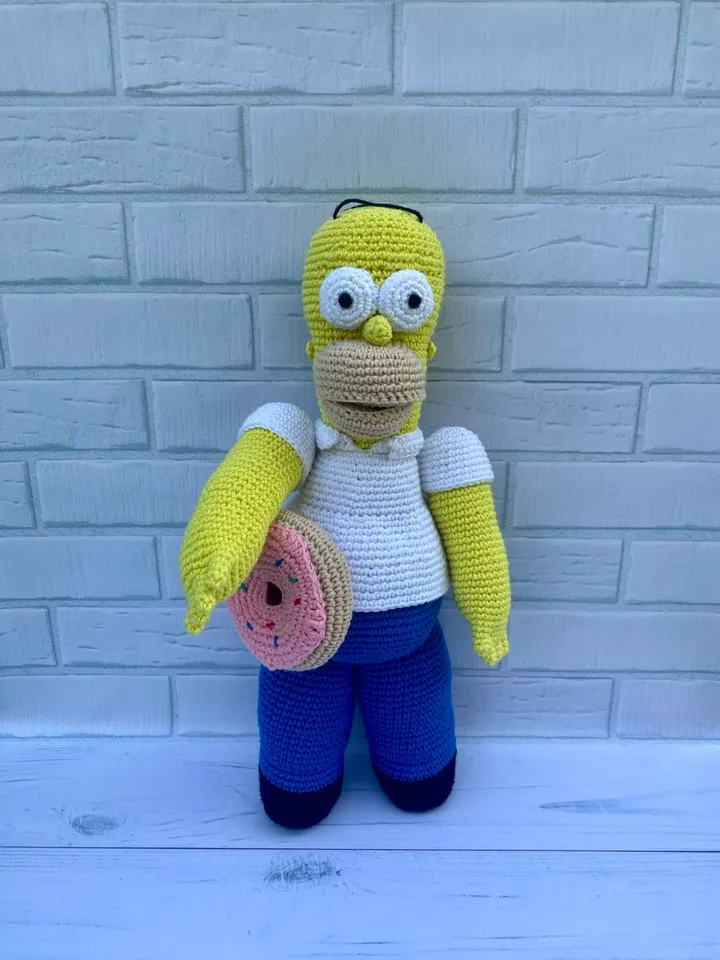 The simpsons crochet amigurumi patterns 19 20 buy online with delivery