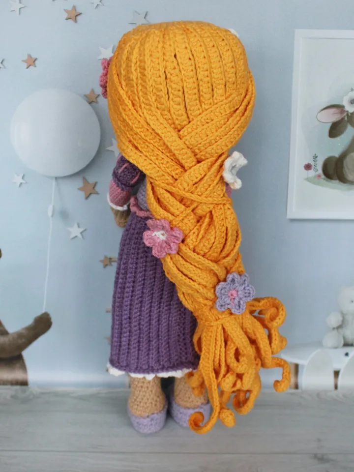 Rapunzel princess doll