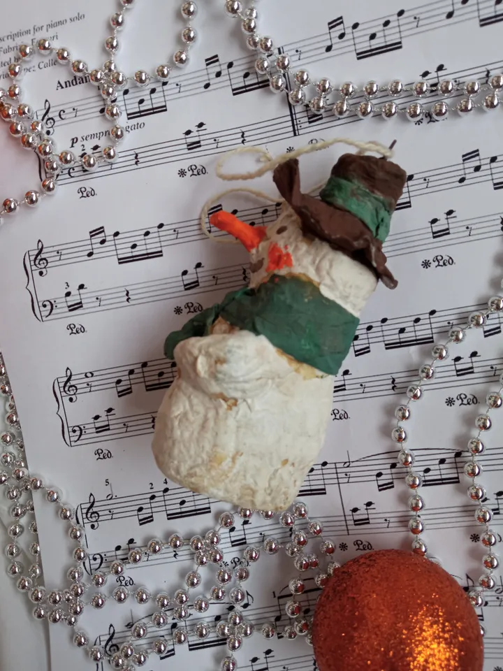 Handmade Christmas tree toy snowman New year decorations and Xmas gifts Home decor indoor