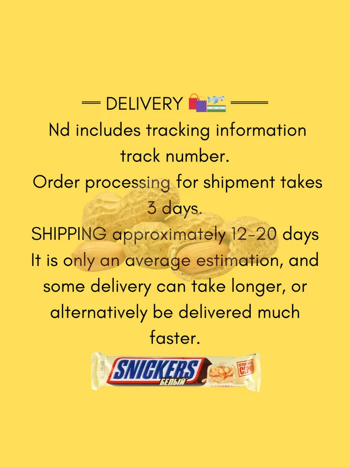 SNICKERS chocolate is a nut covered with white chocolate the order includes 15 pcs