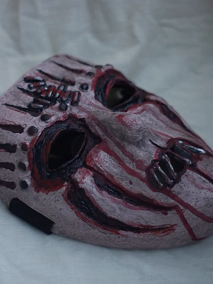 Joey Jordison mask drummer 2008 mask Hard Rock Halloween mask Scary Handmade Heavy metal mask