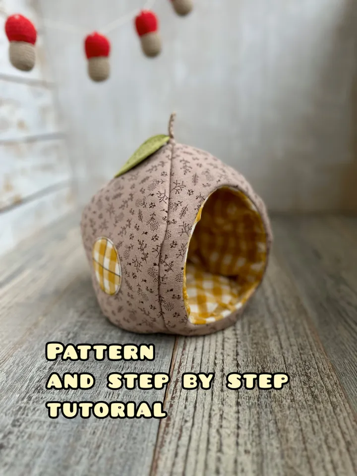 18 cm Burrow House SEWING PATTERN
