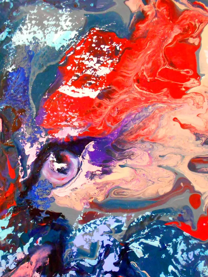 Animal Bright Oil Painting Abstraction Art Original Tiger Beast Artist Svinar Oksana