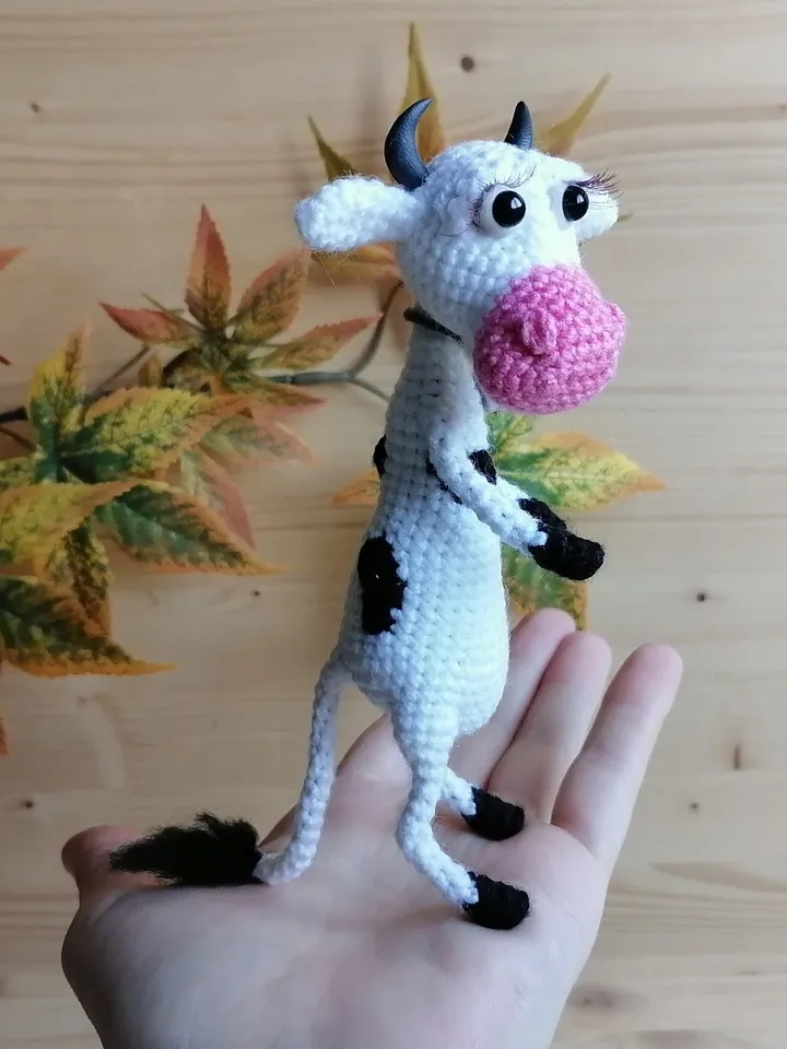 Crochet pattern amigurumi Cow - digital pattern PDF