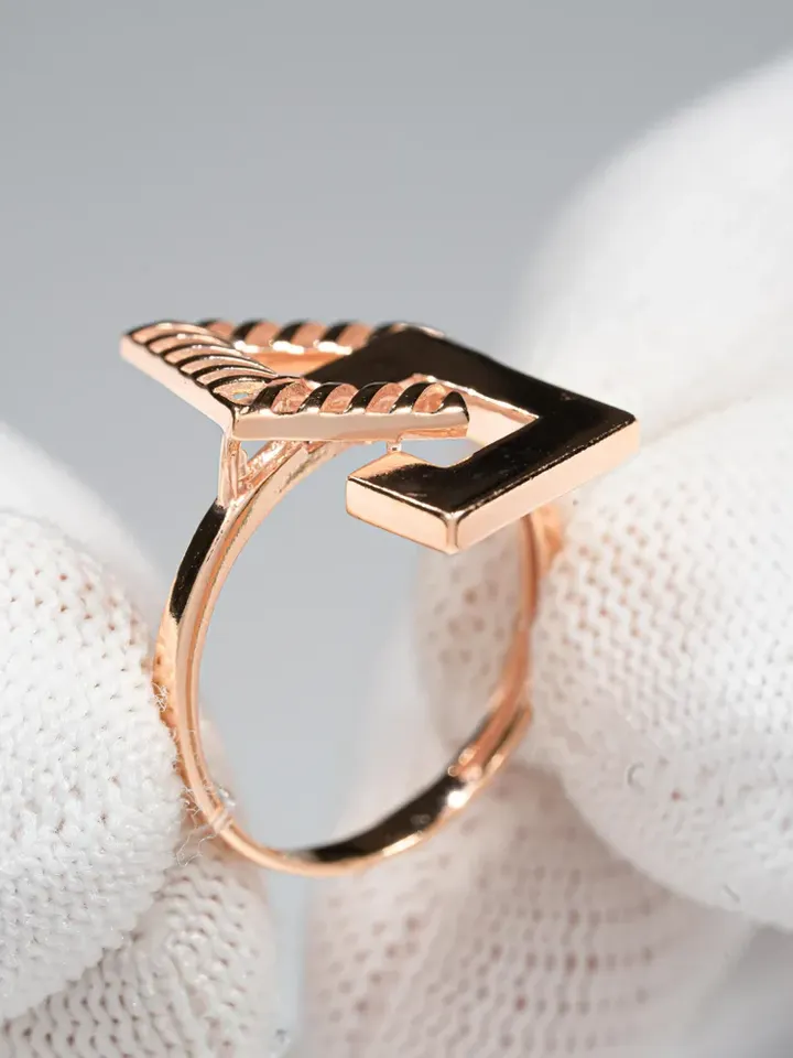 Ring Silver gold plated 925 assay value