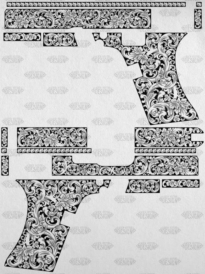 VECTOR DESIGN Glock 29 gen 4 Scrollwork