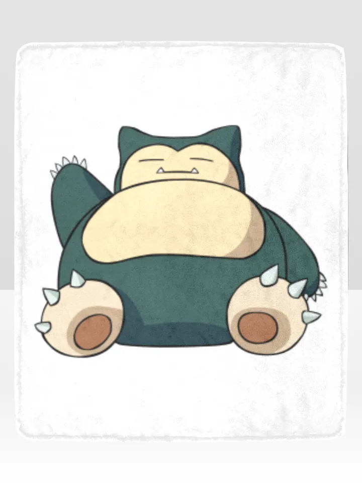 Snorlax Blanket Lightweight Soft Microfiber Fleece