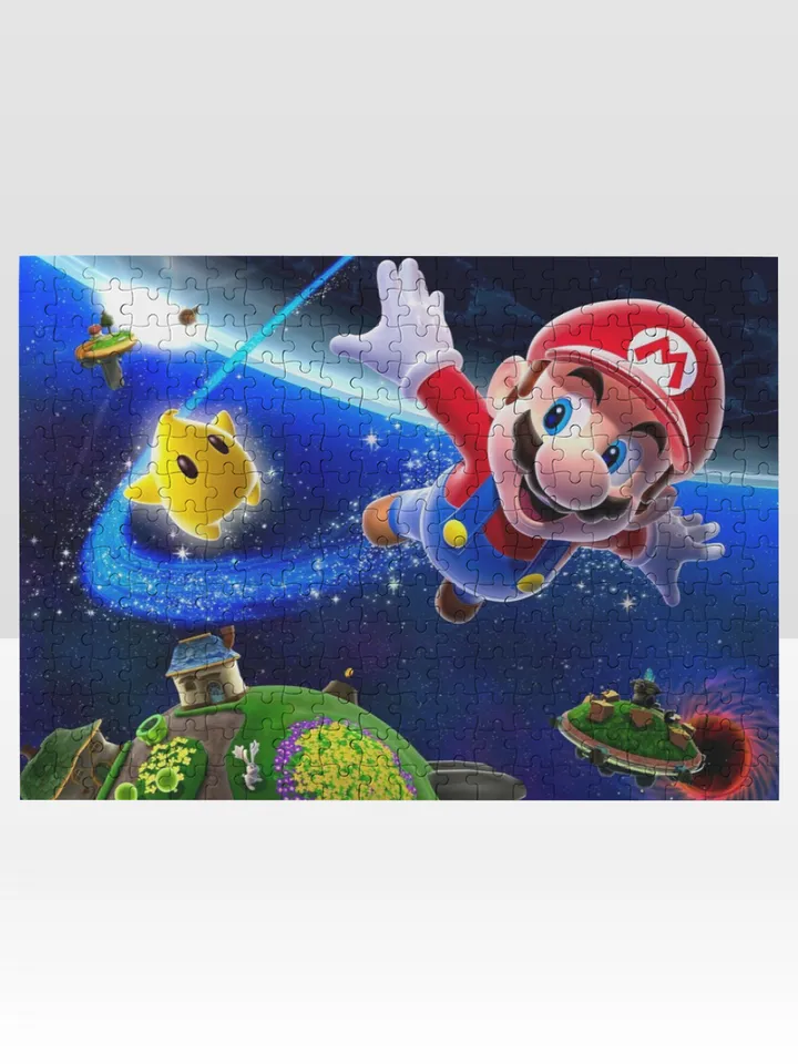 Mario Jigsaw Puzzle Wooden