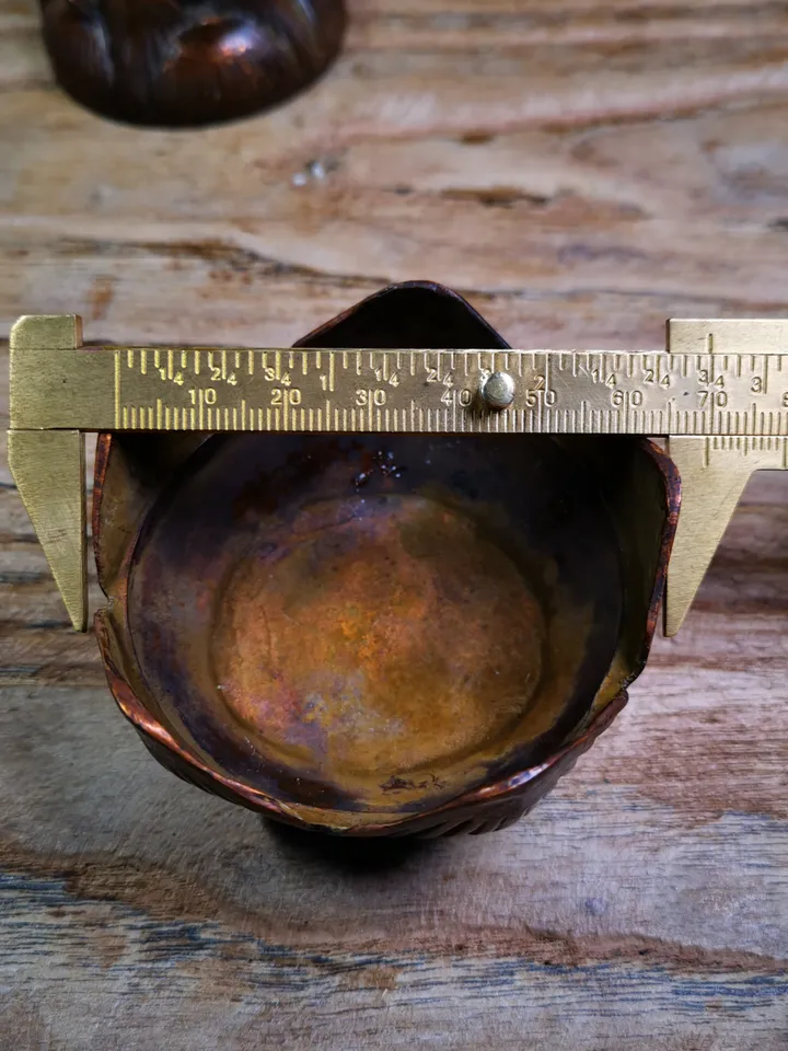 Gandhanra Vintage Censer,Lotus Incense Burner Holder,for Incense and Offering