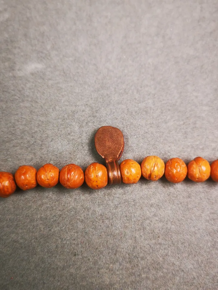 Gandhanra Handmade Tibetan Buddhist Mala Counter Clip,Bum Counter Clip for Prayer Beads,Mala Accessories