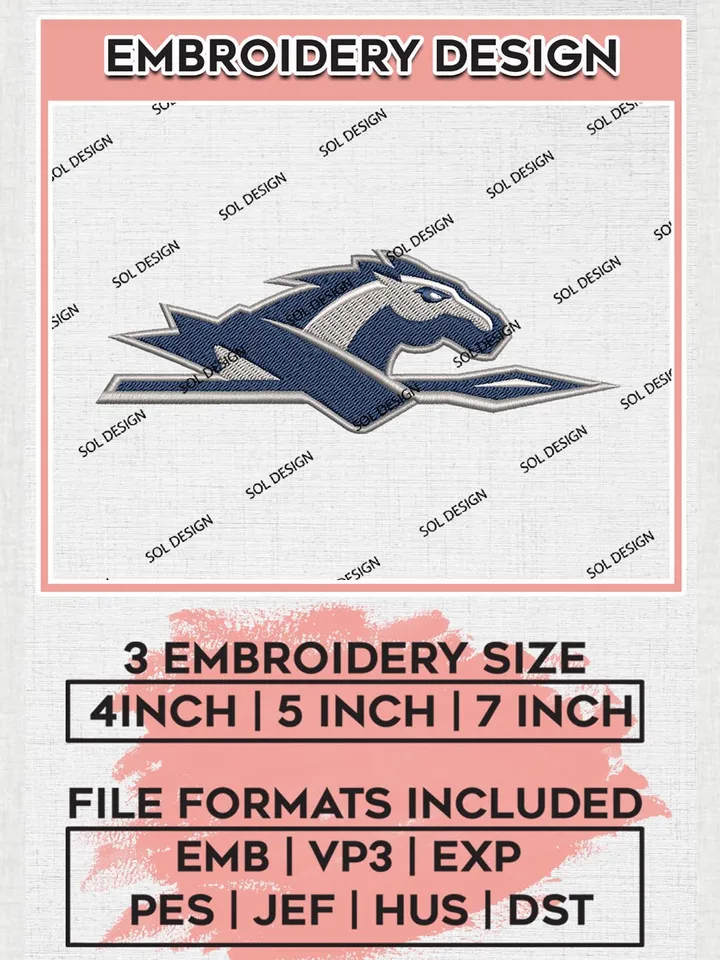 Longwood Lancers Mascot Logo Machine Embroidery Design, NCAA Longwood Lancers Embroidery Design Design files, NCAA Embroidery Designs, NCAA Machine Embroidery Designs, Digital Download