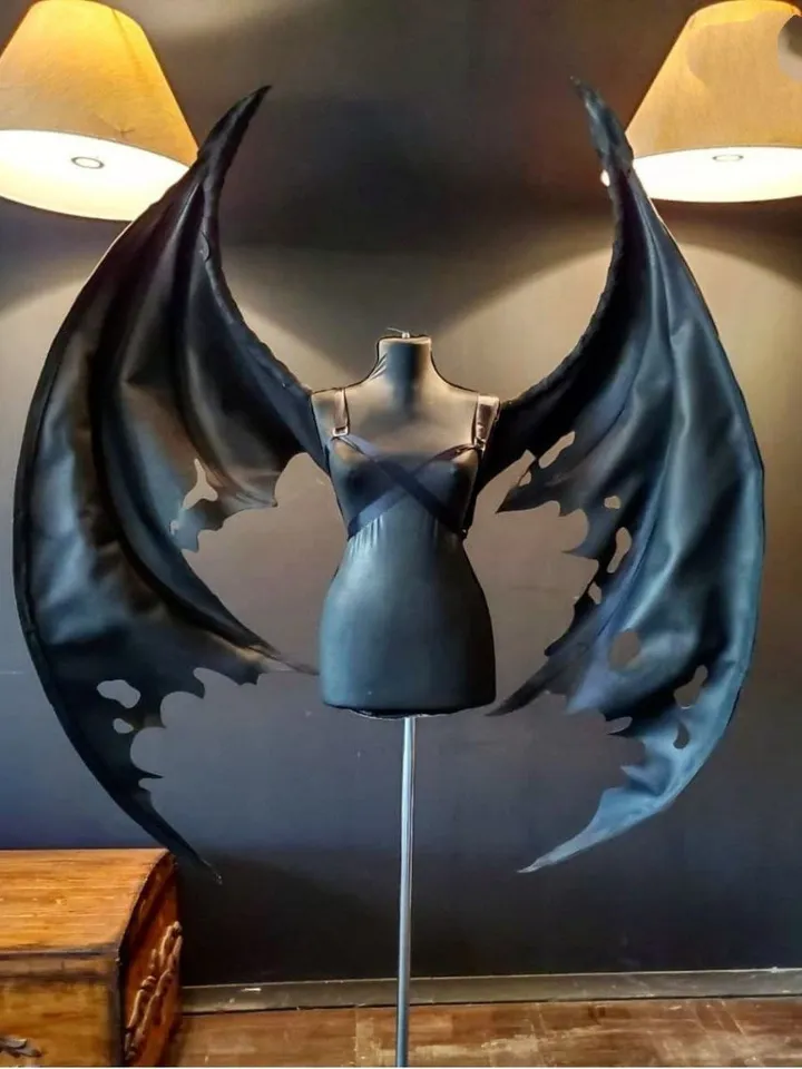 bat wings, demon wings, gargoyle wings, bat costume, dragon wings, red wings