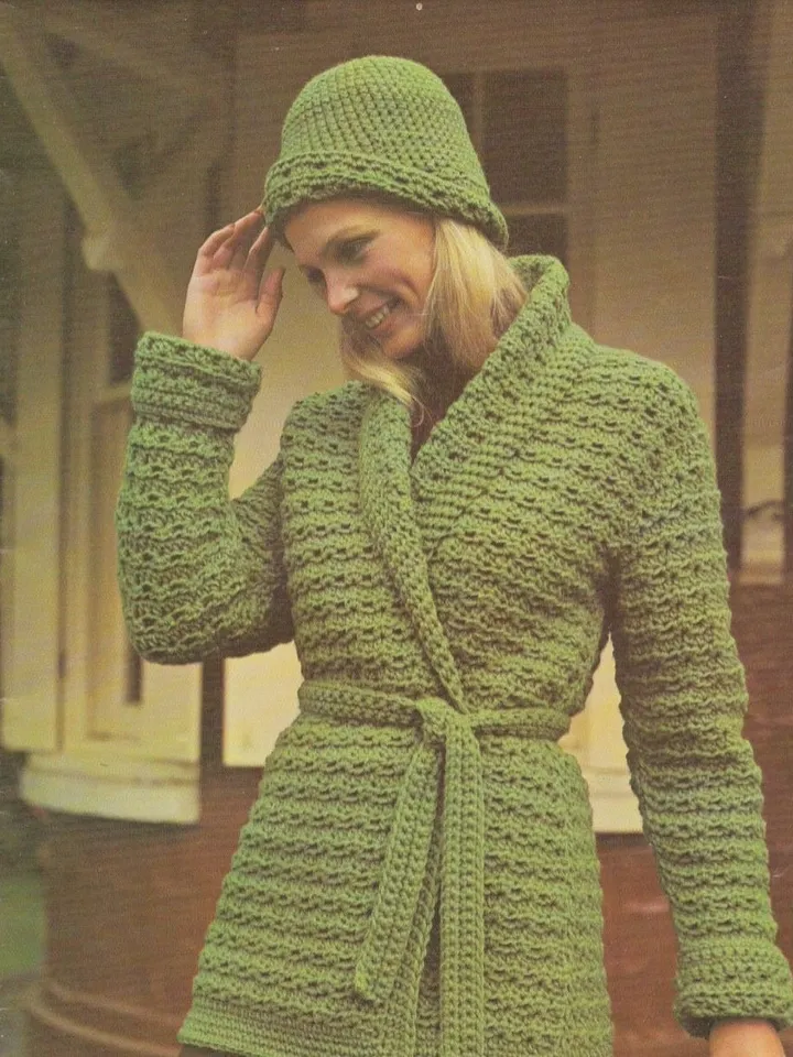 Cardigan crochet pattern, easy cardigan, women ladies cardigan, long cardigan pdf