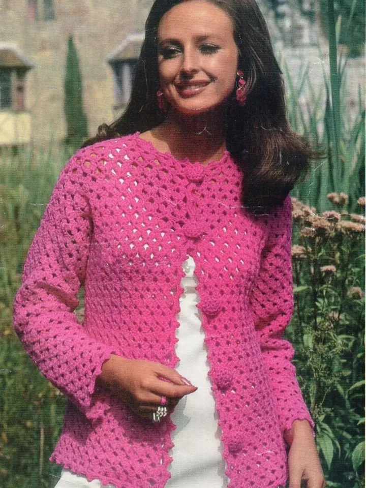 Cardigan crochet pattern, summer cardigan crochet pattern, women ladies cardigan pdf