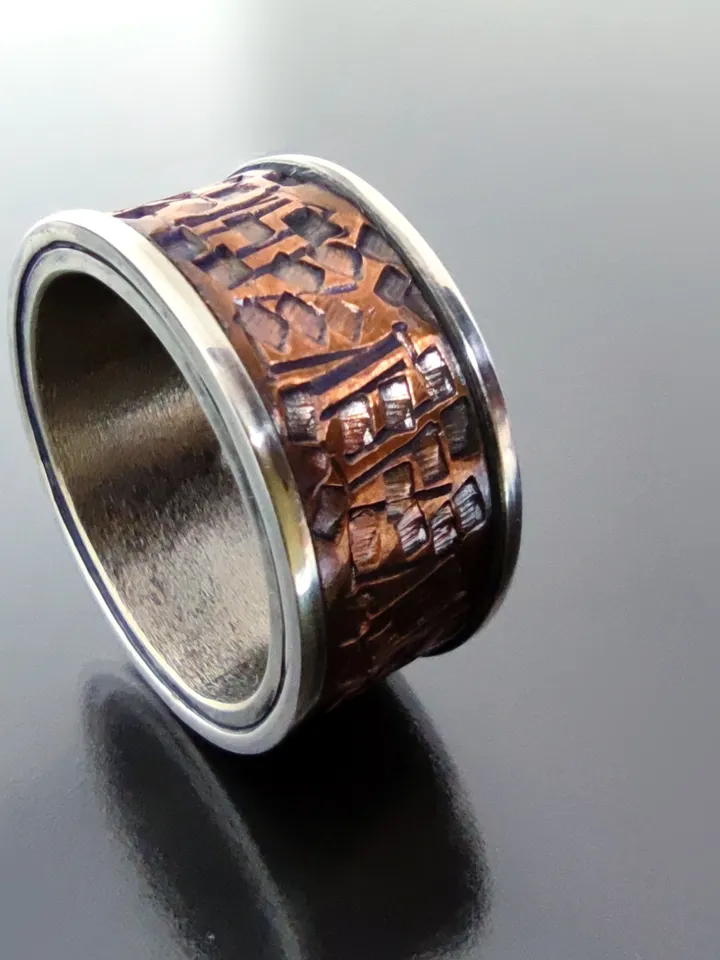 Designer ring - handmade