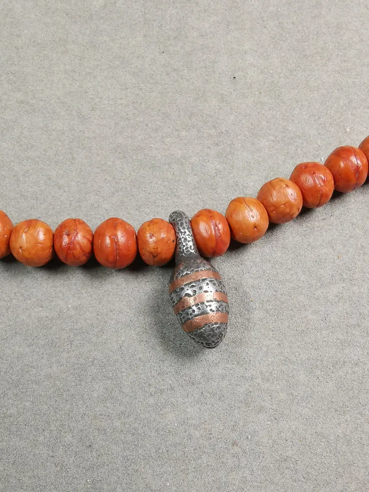 Gandhanra Handmade Buddhist Mala Counter Clip,Bum Counter Clip for Prayer Beads, Shape,Mala Accessories