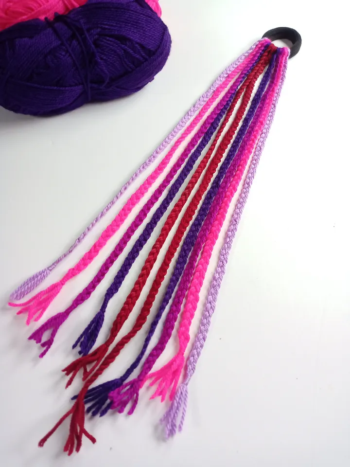 Hair Rope Water Resistant Washable Set Hair Rope Hair Clip