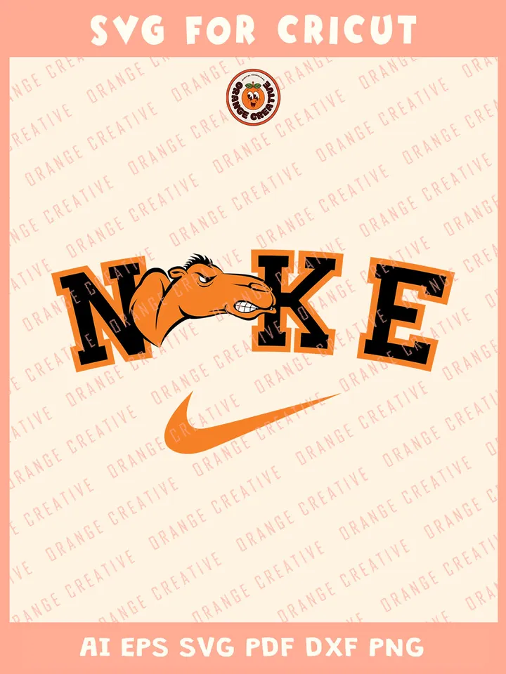 Ni.kee Campbell Fighting Camels Svg, NCAA College Football Team Svg, NCAA Campbell Fighting Team SVG for cricut, NCAA Team Shirt For Fan, Svg Files for Cricut, Png, Dxf, Digital Download
