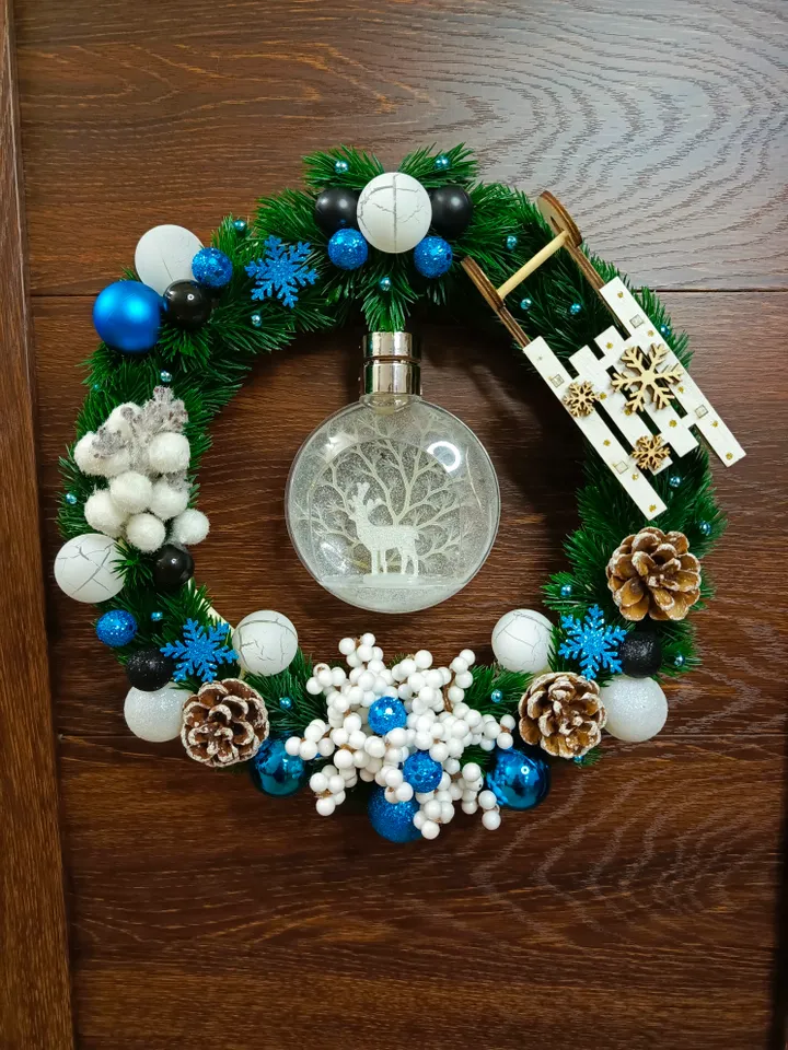 Handmade Christmas wreath