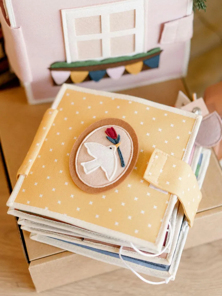Quiet Book For Girls Boys Age 1 3 Felt Busy Book With Forest Animals Educational Toddler Toy 1st Birthday Baby Gift Montessori Travel Toys