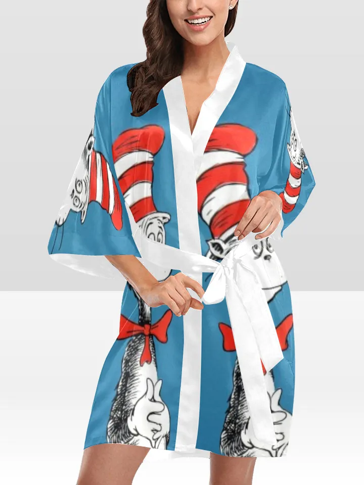 Dr Seuss Kimono Robe